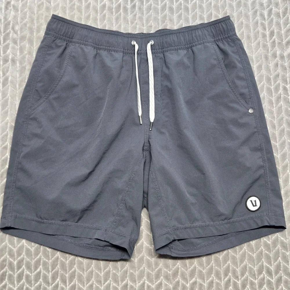 Vuori Kore Shorts Mens Small Charcoal Grey V302 Lined Athletic Training 7